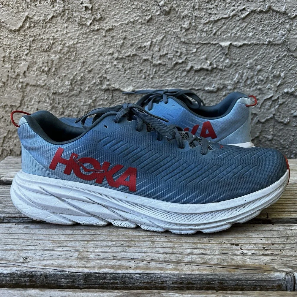 Hoka One One Shoes Men Size 13 Rincon 3 Mountain Spring Summer Song Running